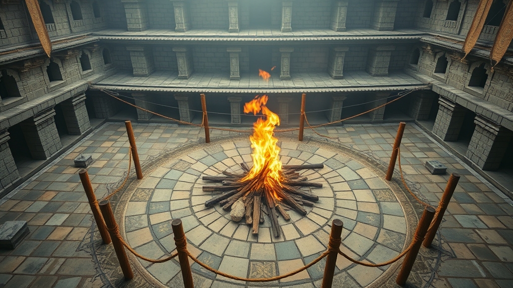 fire altar geometry