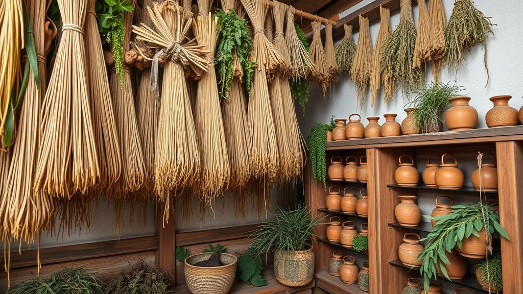 medicinal herb collection